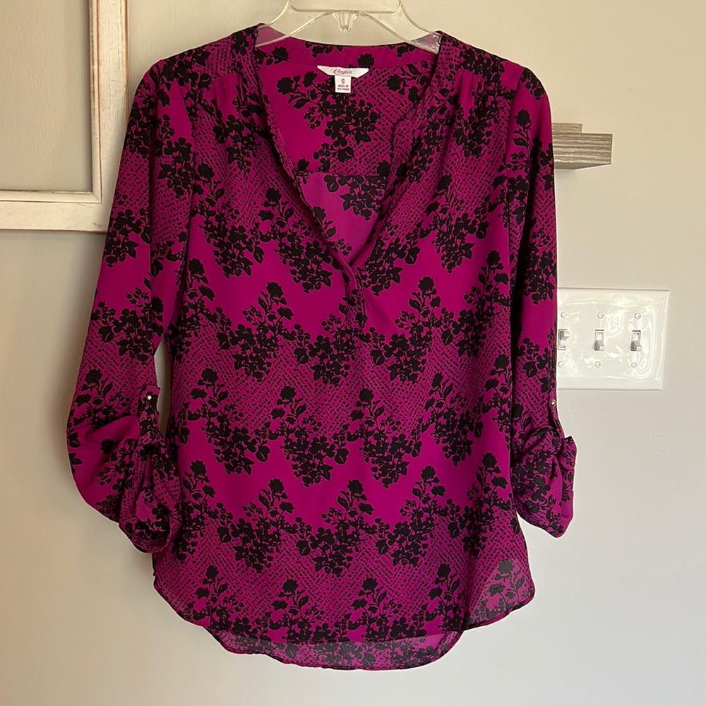 Candie’s Floral Blouse